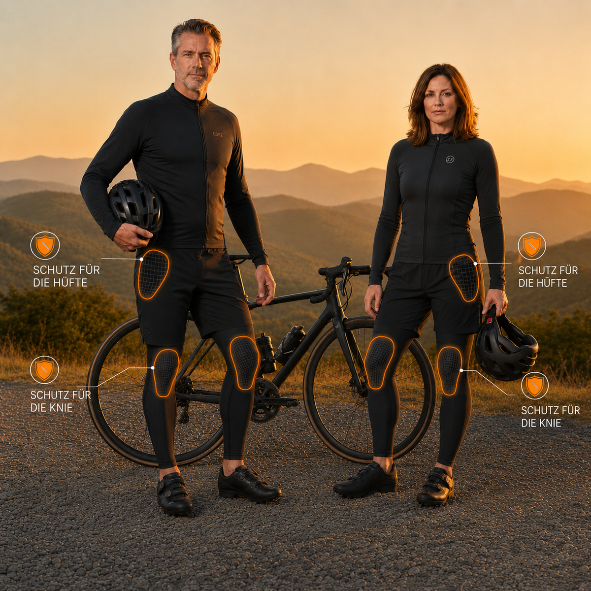 Augenelle Eiz™ Schutz-Tights für Radfahrer