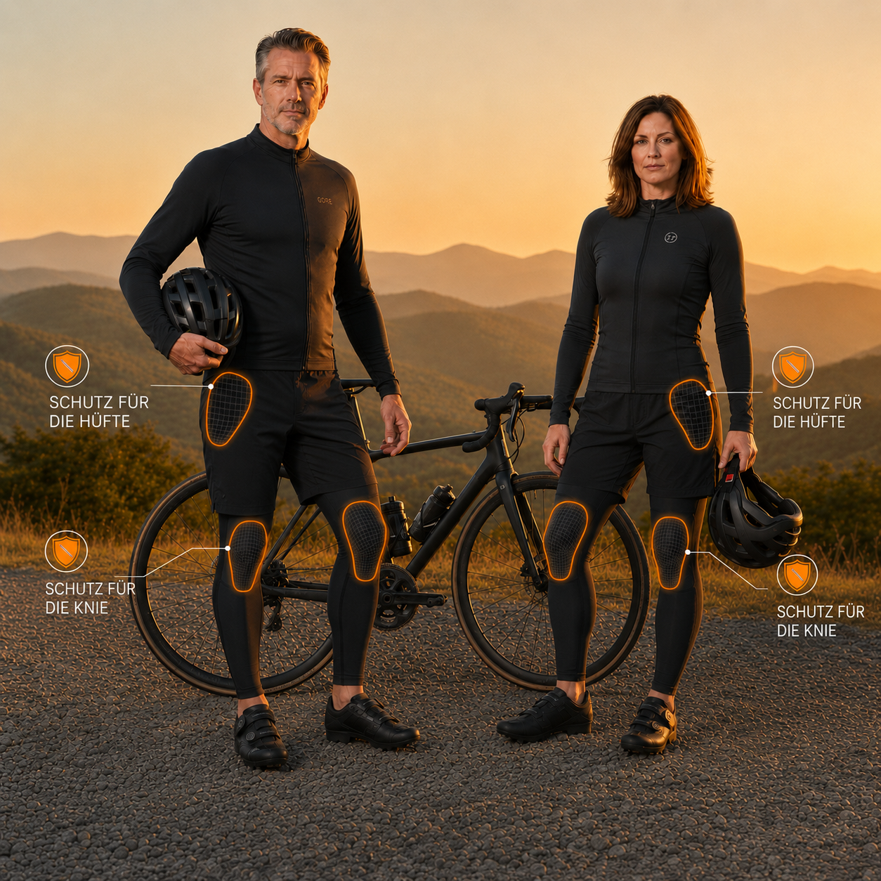 Augenelle Eiz™ Schutz-Tights für Radfahrer