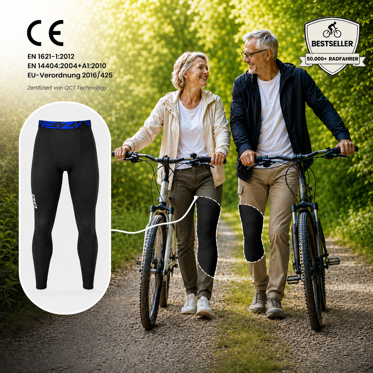 Augenelle Eiz™ Schutz-Tights für Radfahrer